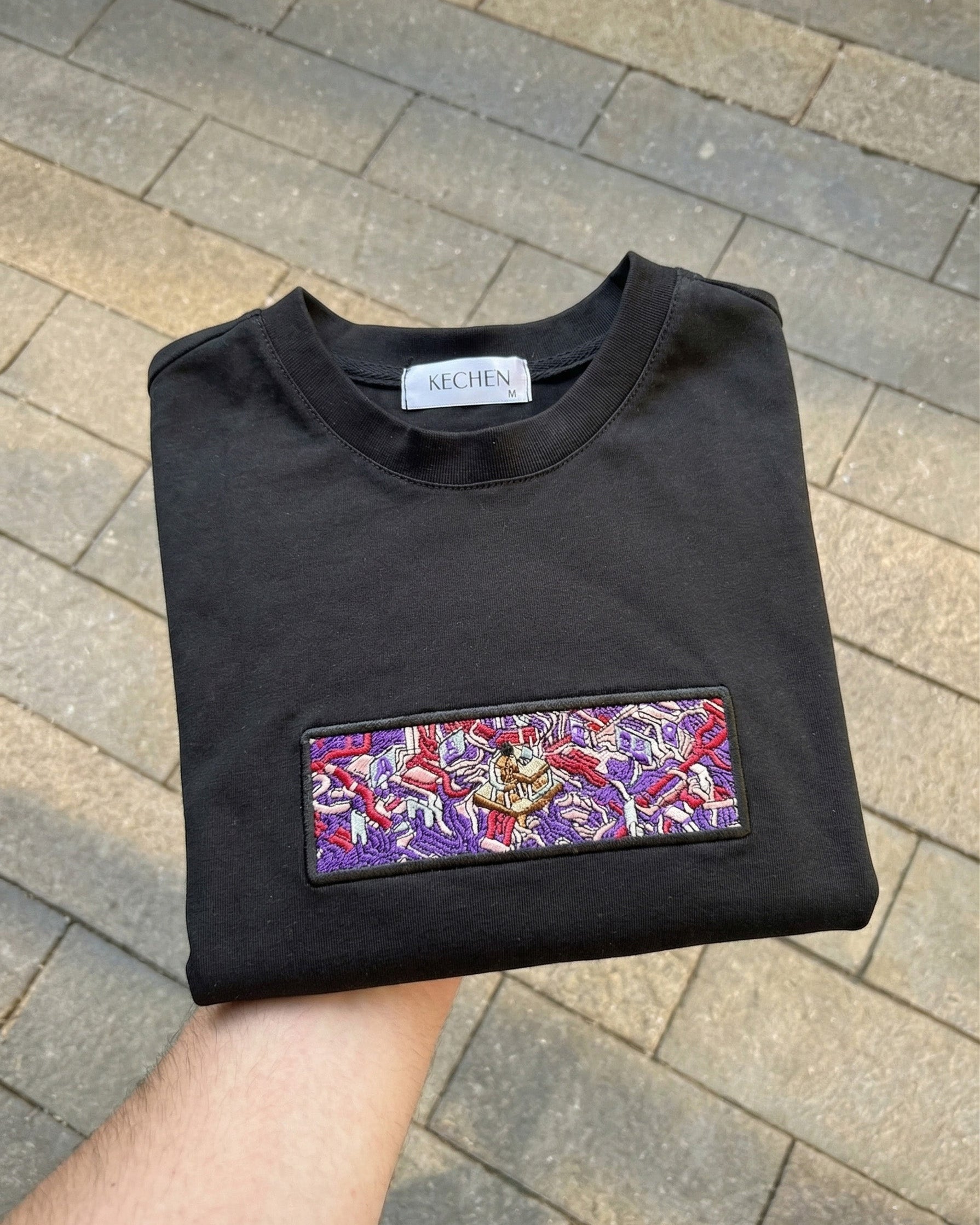 Remote Girl - T-shirt Siyah