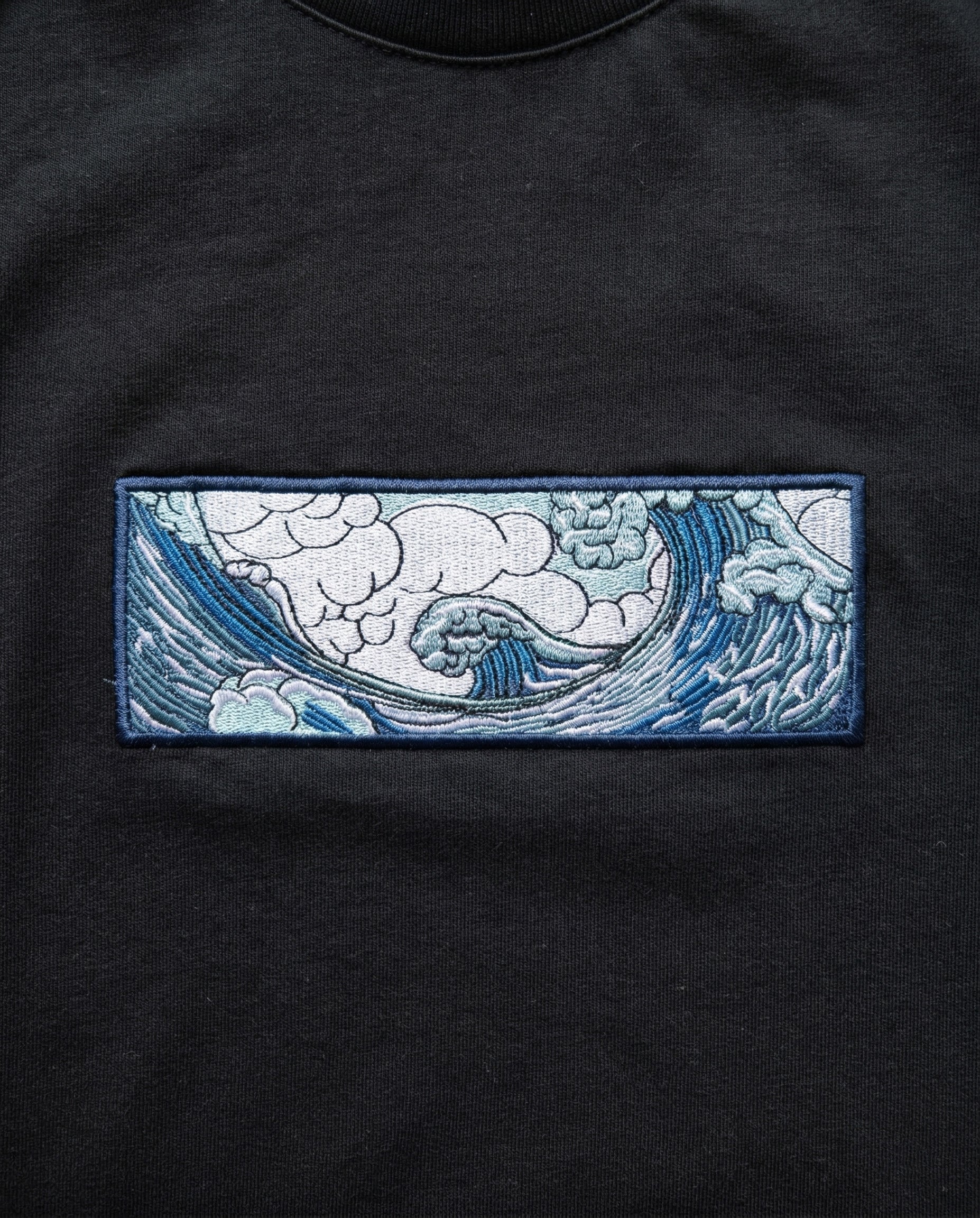 Nippon Wave - T-shirt Siyah