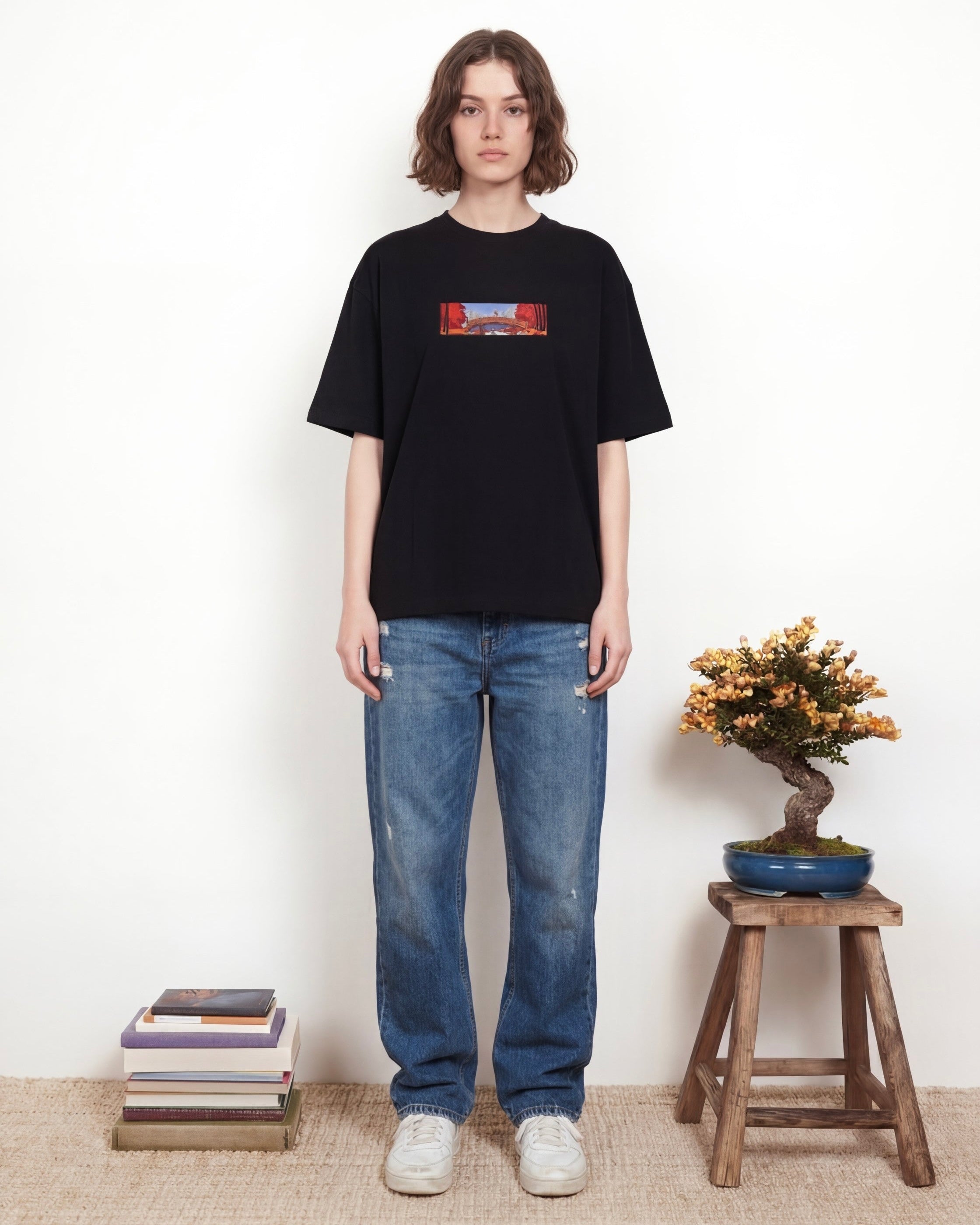 Autumn Arch - T-shirt Siyah