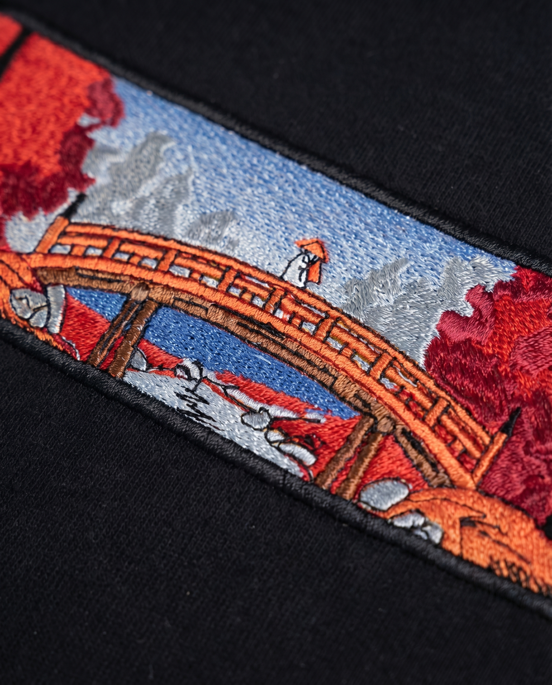 Autumn Arch - T-shirt Siyah